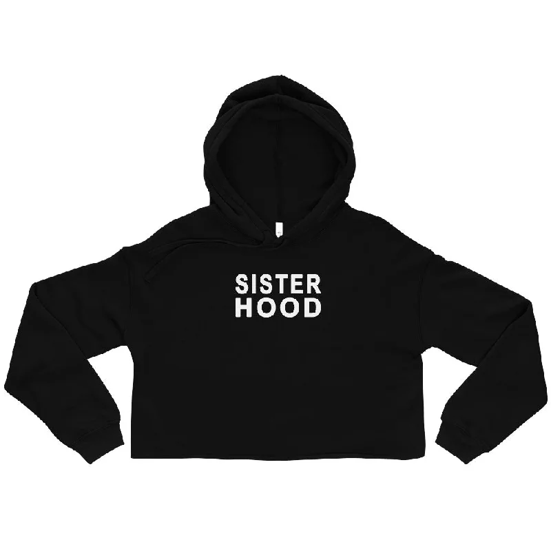 hoodie ballet -EVERYDAY FLEECE, COZY CHIC CROPPED HOODIE - SISTER HOOD