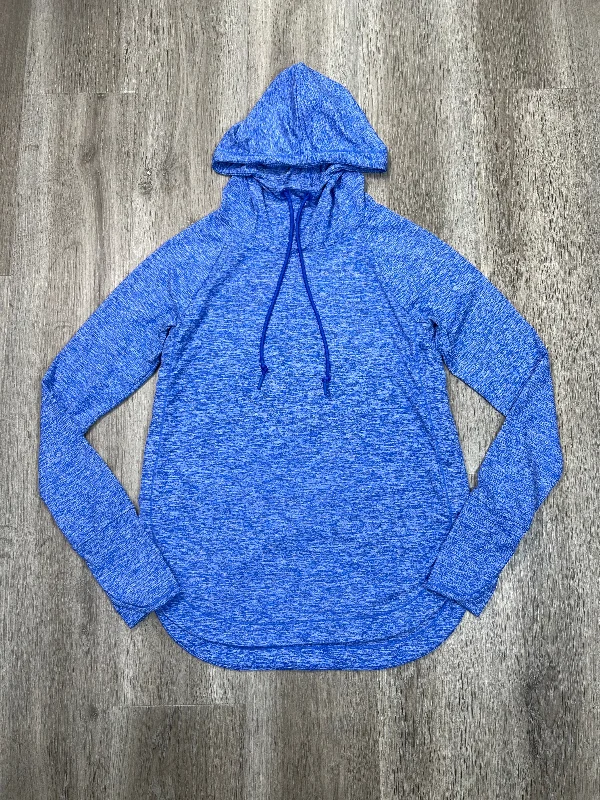 Sweatshirts anti-sweat -Sweatshirt Hoodie By Athleta In Blue, Size: Xs