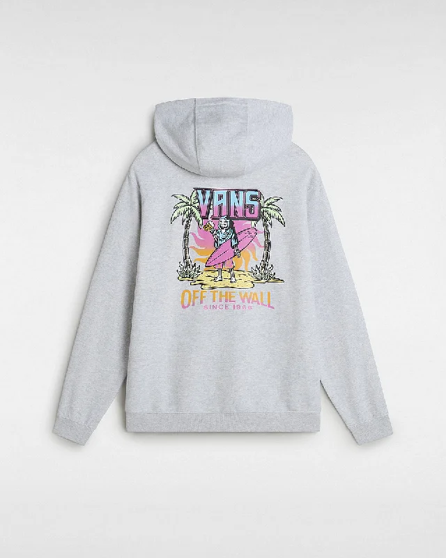 hoodie autumn vibes -Vans Mens Palm Cheers Classic Pullover Hoodie - Light Grey Heather