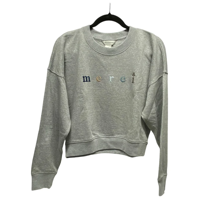 Sweatshirts premium -Sweatshirt Crewneck By Club Monaco In Grey, Size: L