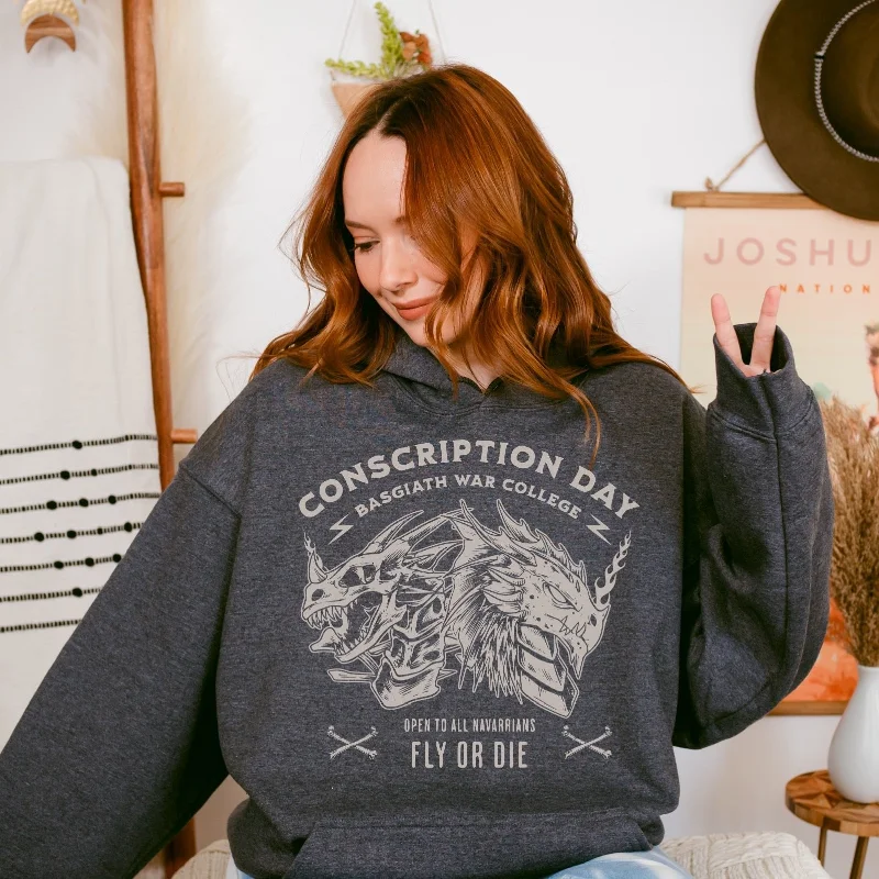 hoodie band -Conscription Day Hoodie