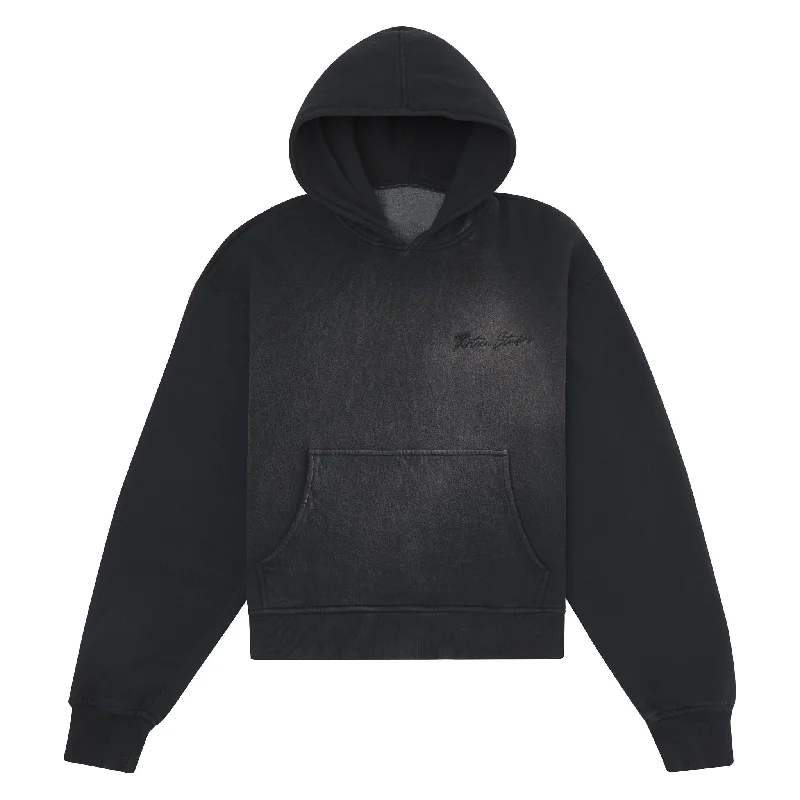 hoodie artistic -James Hoodie | Faded Black