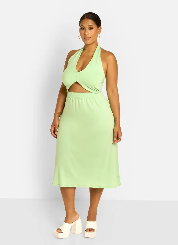 Skirts for fashion-conscious professionals -Jae Slip Skirt - Mint Green