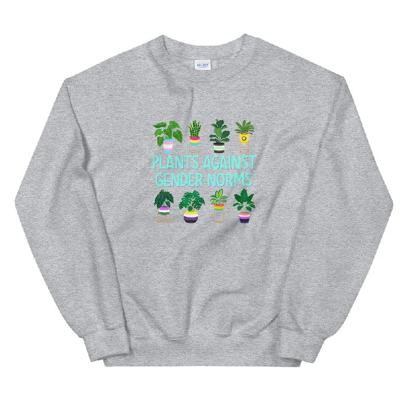 Sweatshirts DIY -Plants Against Gender Norms Sweatshirt