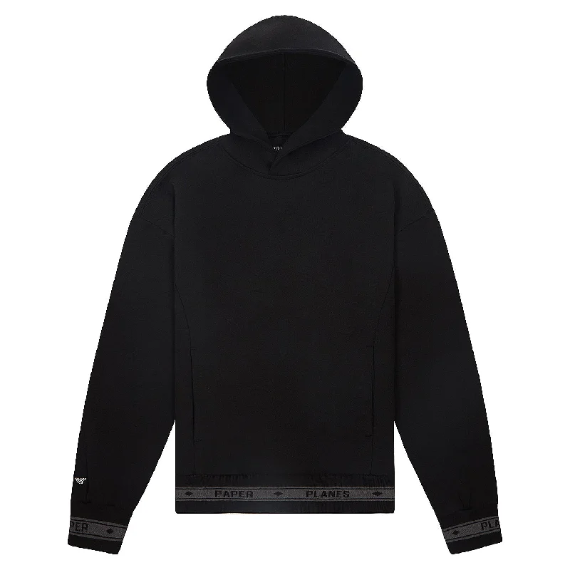 hoodie Halloween -Logo Jacquard Hoodie | Black