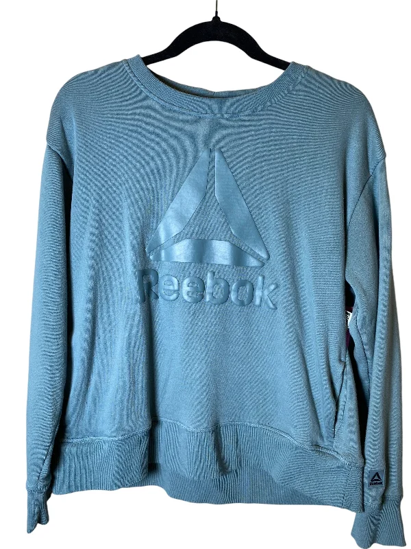 Sweatshirts Japanese style -Sweatshirt Crewneck By Reebok In Teal, Size: M