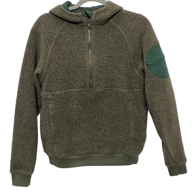 Sweatshirts startup brands -Sweatshirt Hoodie By Outdoor Voices In Green, Size: Xs