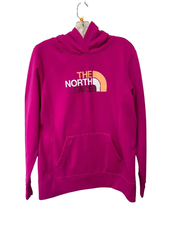 Sweatshirts casual -Sweatshirt Hoodie By The North Face In Pink, Size: L