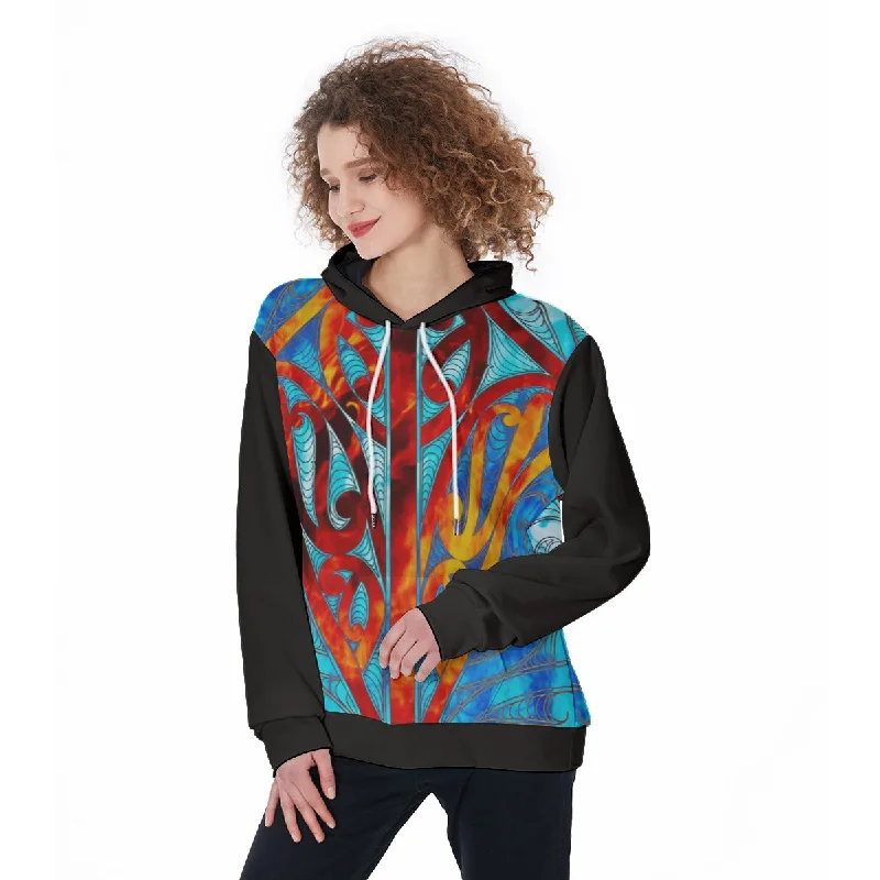 hoodie photography -All-Over Print Women's Pullover Hoodie