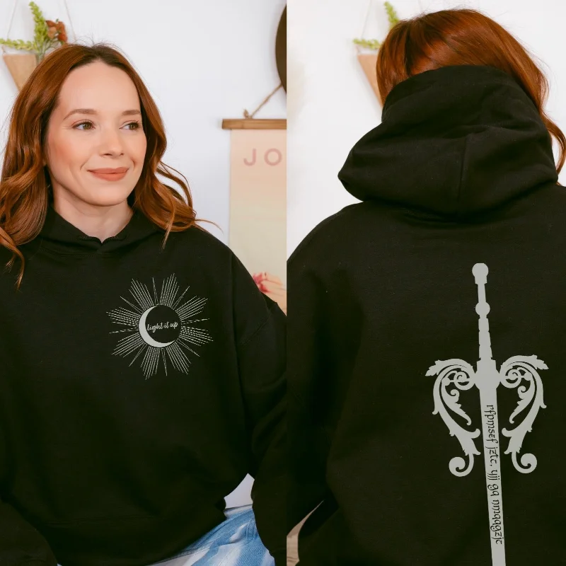 hoodie boho -Bryce Quinlan Tattoo Hoodie