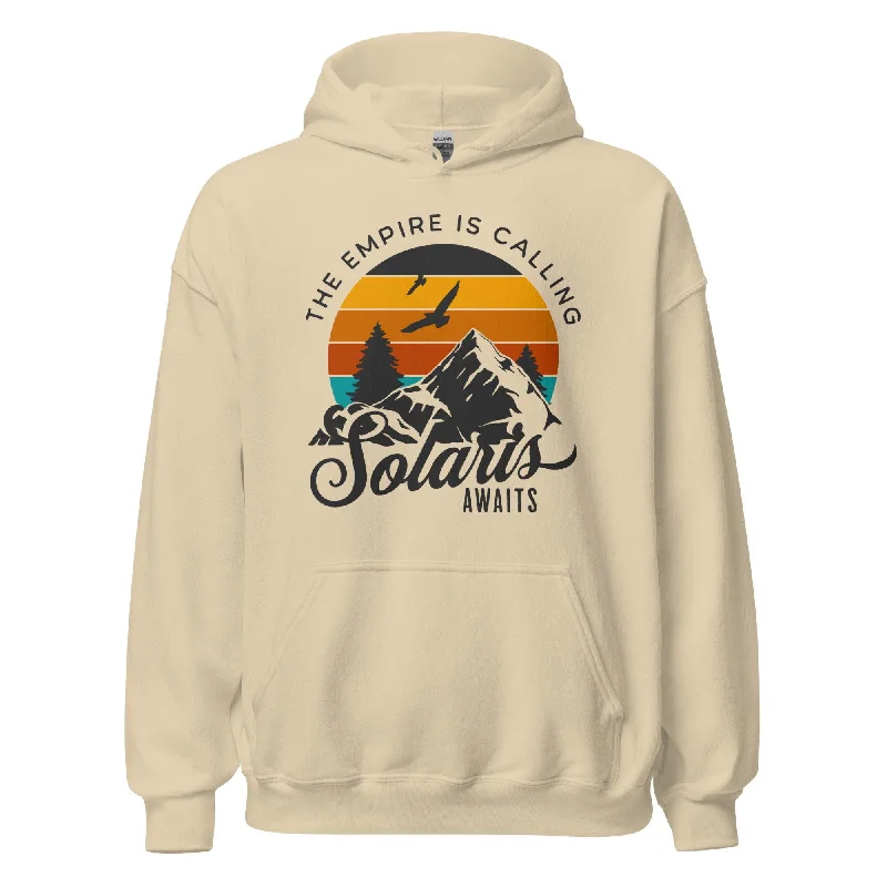 hoodie cotton -Solaris Awaits Hoodie