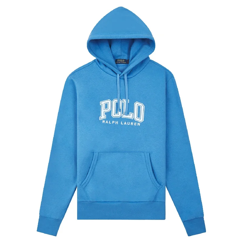 hoodie family -Block Letter Hoodie | New England Blue