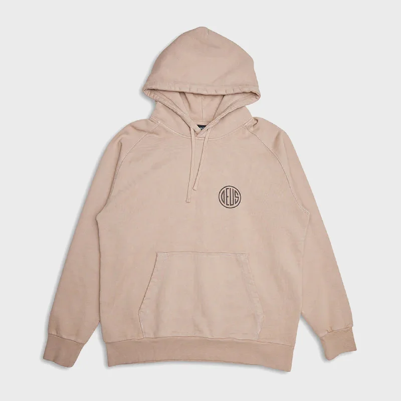 hoodie rain -Deus Mens Pill Logo Hoodie - Khaki