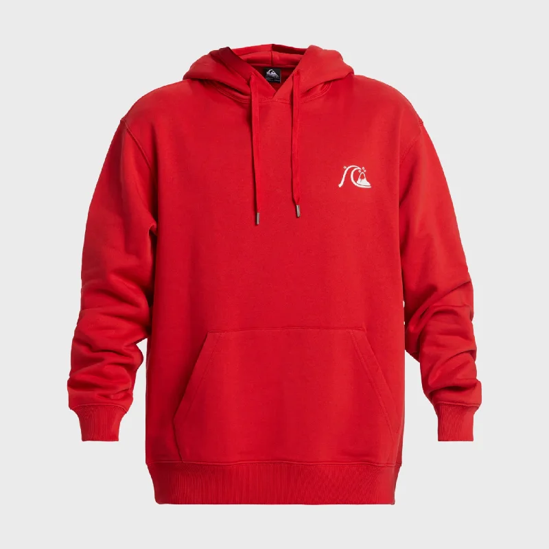 hoodie timeless -hoodie oversized -Quiksilver Mens DNA Bubble Logo Pullover Hoodie - Salsa