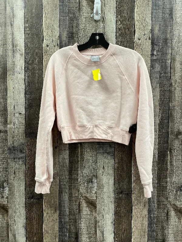 Sweatshirts thick -Sweatshirt Crewneck By Cme In Pink, Size: S