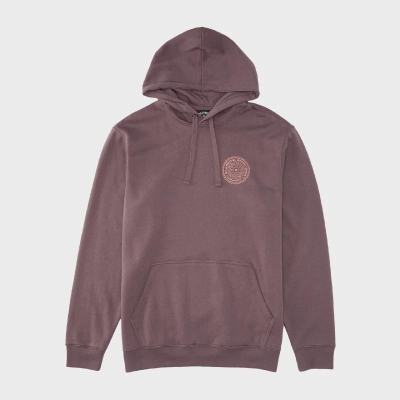 hoodie women -Billabong Mens Short Sands Pullover Hoodie - Vintage Violet