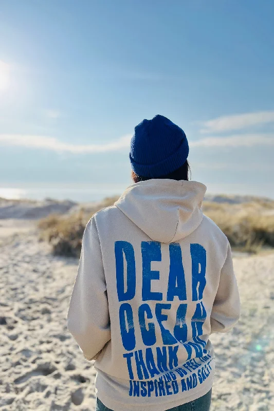 hoodie pullover -Hoodie "Dear Ocean"