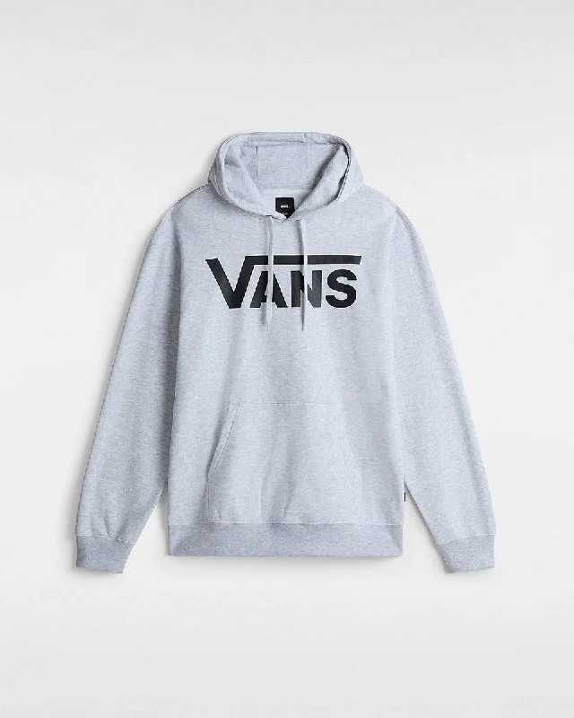 hoodie cashmere -Vans Mens Classic Pullover Hoodie - Light Grey Heather