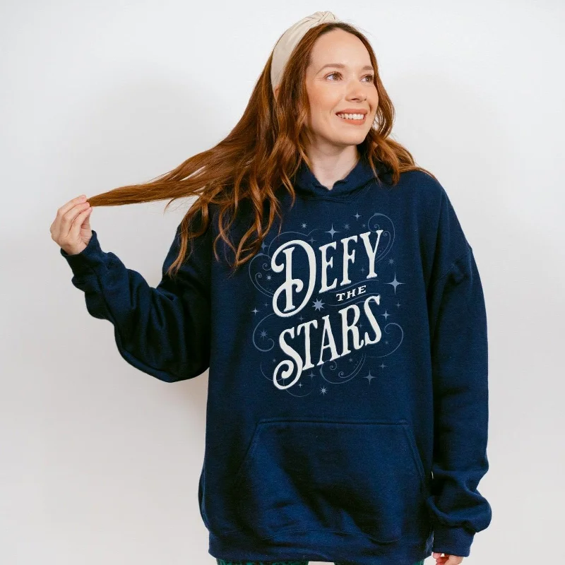 hoodie model -Defy The Stars Hoodie