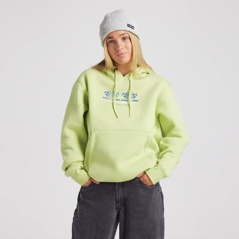 hoodie boxing -YUKI THREADS BOOGIE HOODIE LIME ZEST