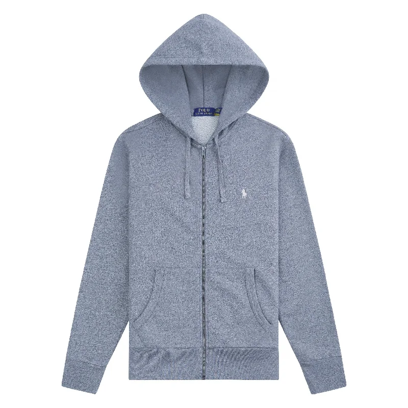 hoodie starry -Loopback Full-Zip Hoodie | Dark Vintage Heather