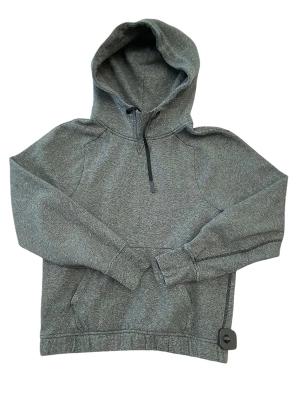 Sweatshirts futuristic design -Athletic Sweatshirt Hoodie By Lululemon In Grey, Size: 2