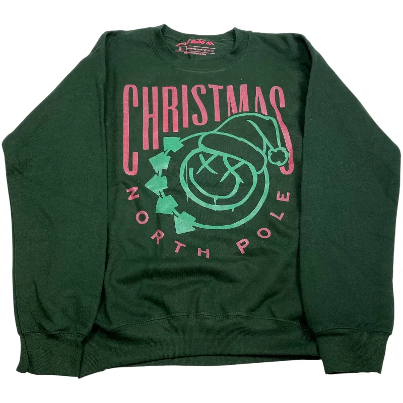 Sweatshirts lightweight -Sweatshirt Crewneck By Girl Tribe Co. In Green, Size: S