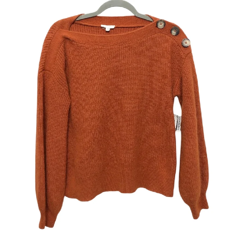 Sweatshirts stylish -Sweatshirt Collar By A Loves A In Orange, Size: M