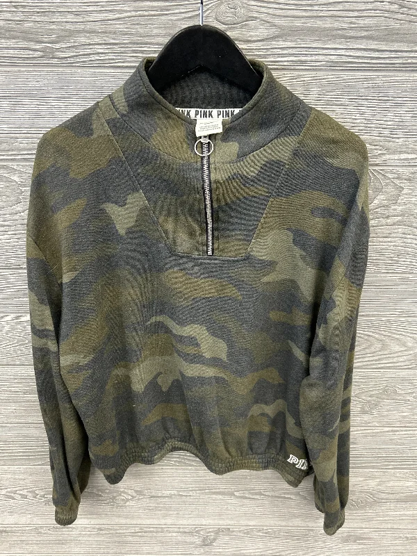 Sweatshirts limited stock -Sweatshirt Collar By Pink In Green, Size: M