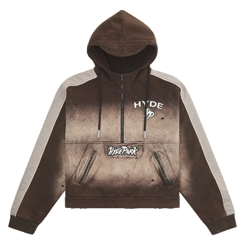 hoodie hip hop -Off-Road Rally Hoodie | Black