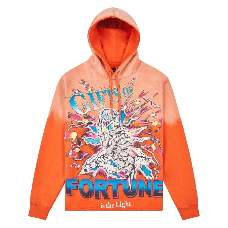 hoodie detailed -Is the Light Hoodie | Orange