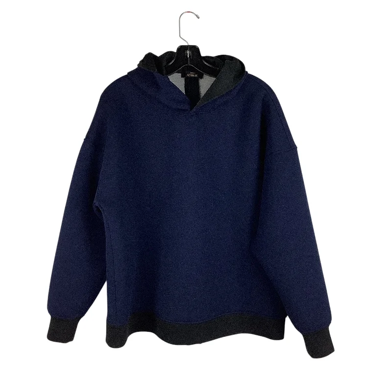 Sweatshirts perfect lounge wear -Sweatshirt Hoodie By Clothes Mentor In Navy, Size: S