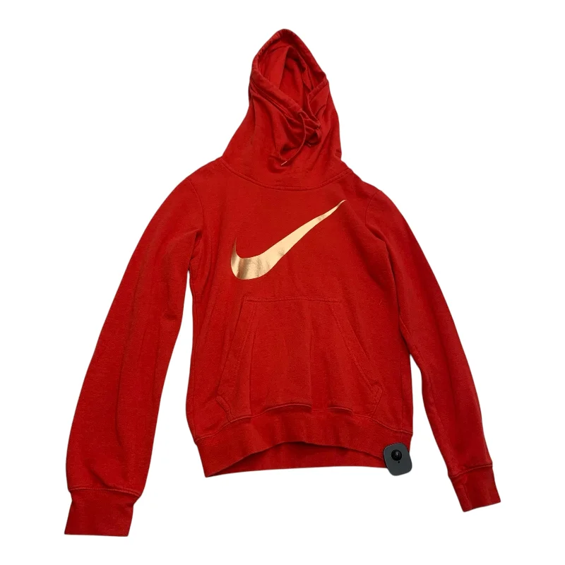 Sweatshirts reversible -Sweatshirt Hoodie By Nike Apparel In Red, Size: Xs