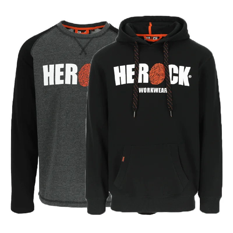 hoodie skull -Herock Hero Hoodie & Logo Sweatshirt Jumper