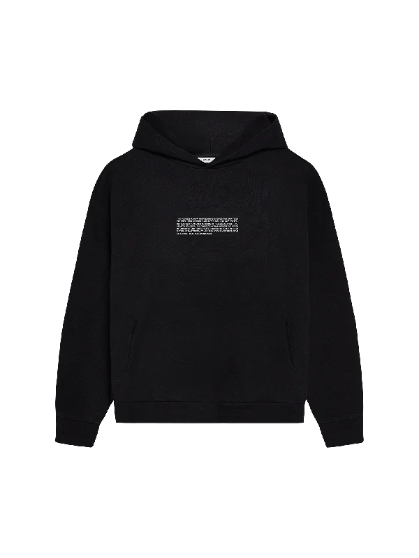 hoodie starry -Mens PANGAIA LAB NXT GEN Hoodie—black