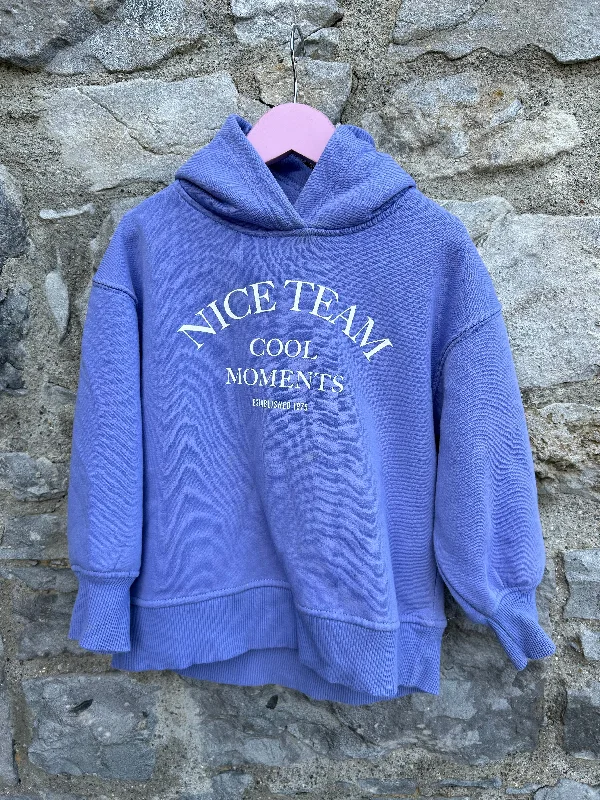 hoodie fitted -Nice team hoodie  5-6y (110-116cm)