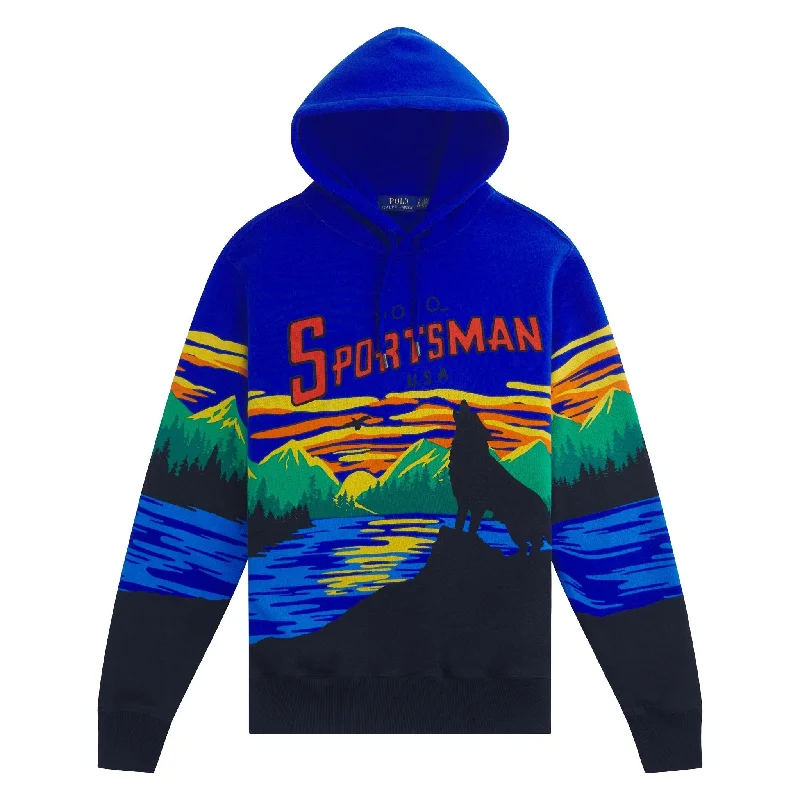 hoodie short sleeve -Sportsman Hoodie