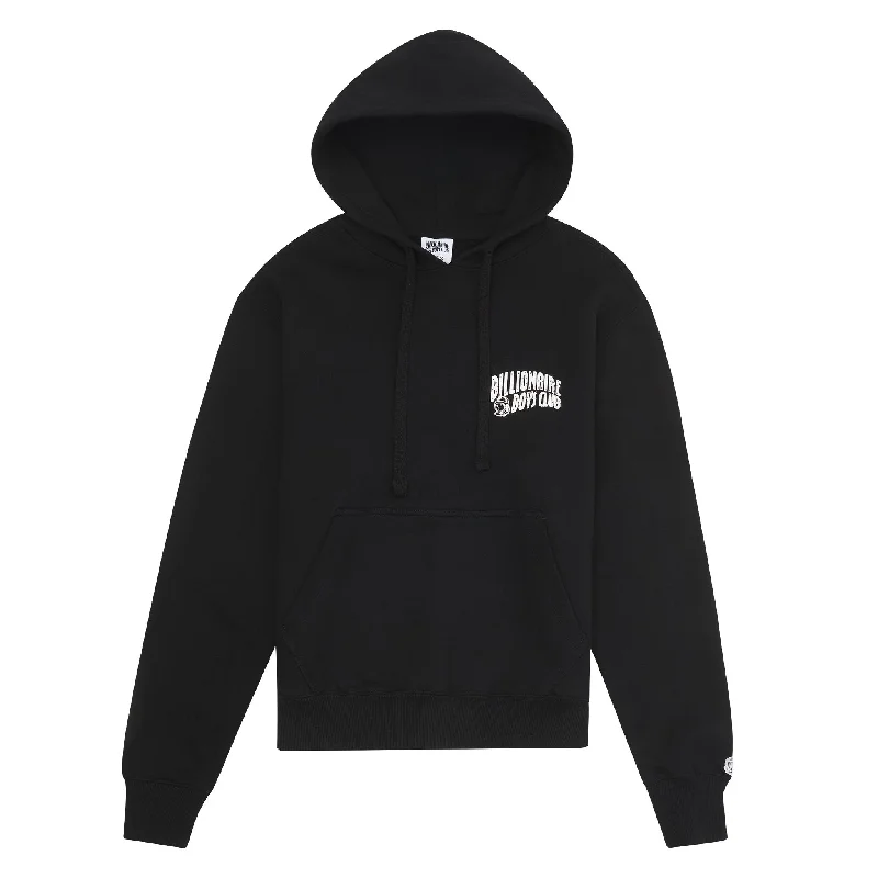 hoodie aesthetic wear -Arch Hoodie | Black