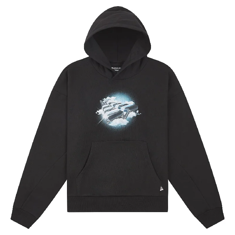 hoodie toddler -Above the Clouds Hoodie | Black