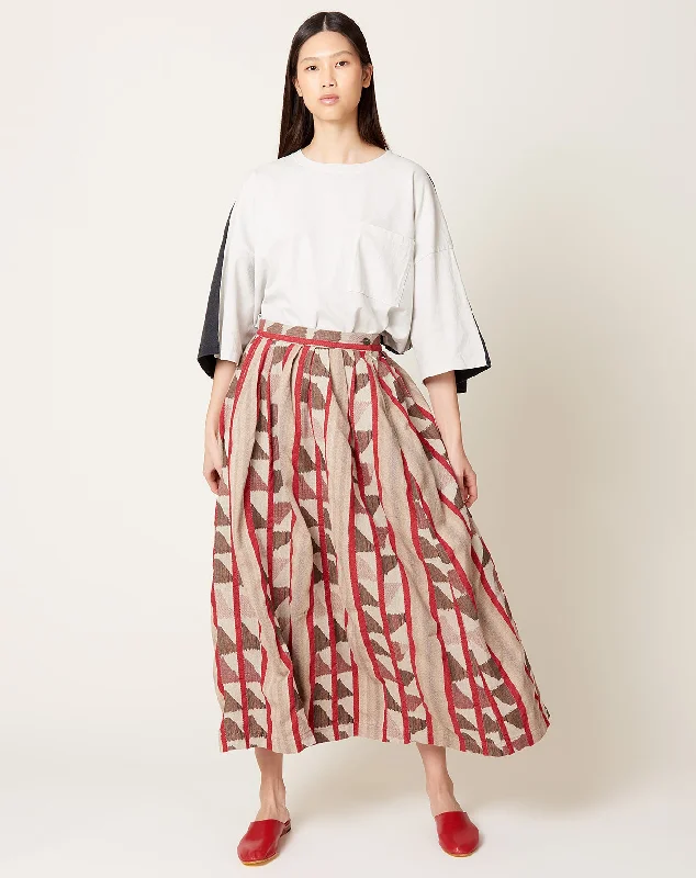 Skirts for running -Cotton Pueblo Stripe HARVEST Skirt