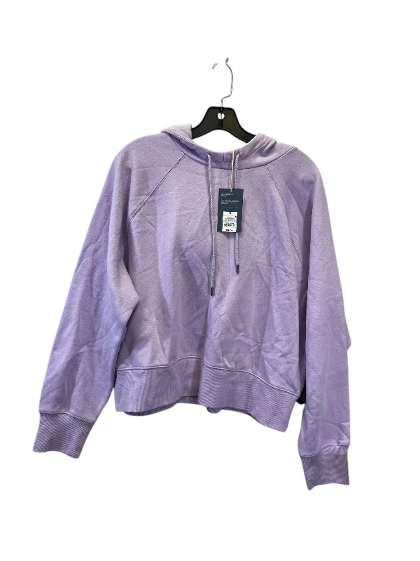 Sweatshirts travel must-have -Sweatshirt Hoodie By Universal Thread In Purple, Size: Xl