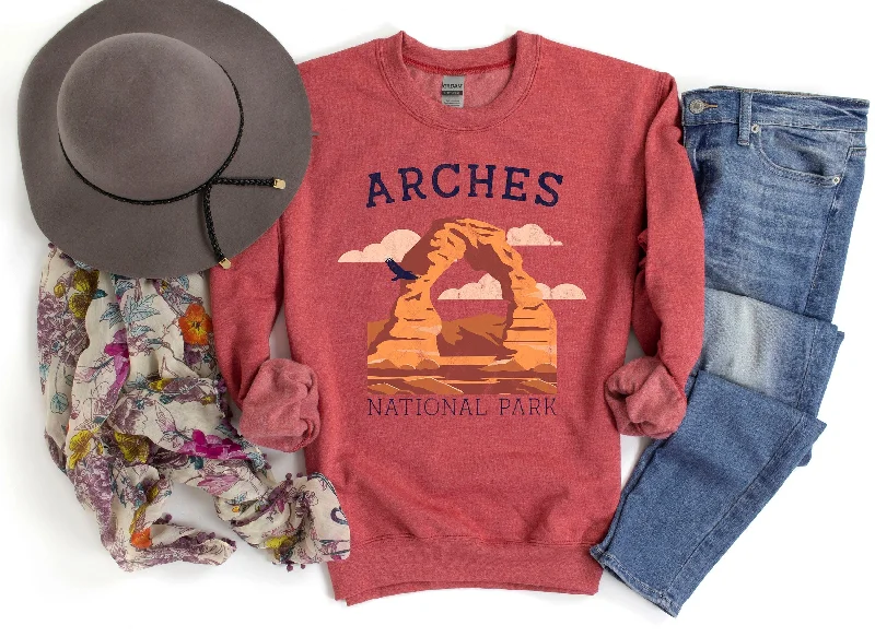 Sweatshirts minimalist -Arches National Park BL Vintage Sweatshirt