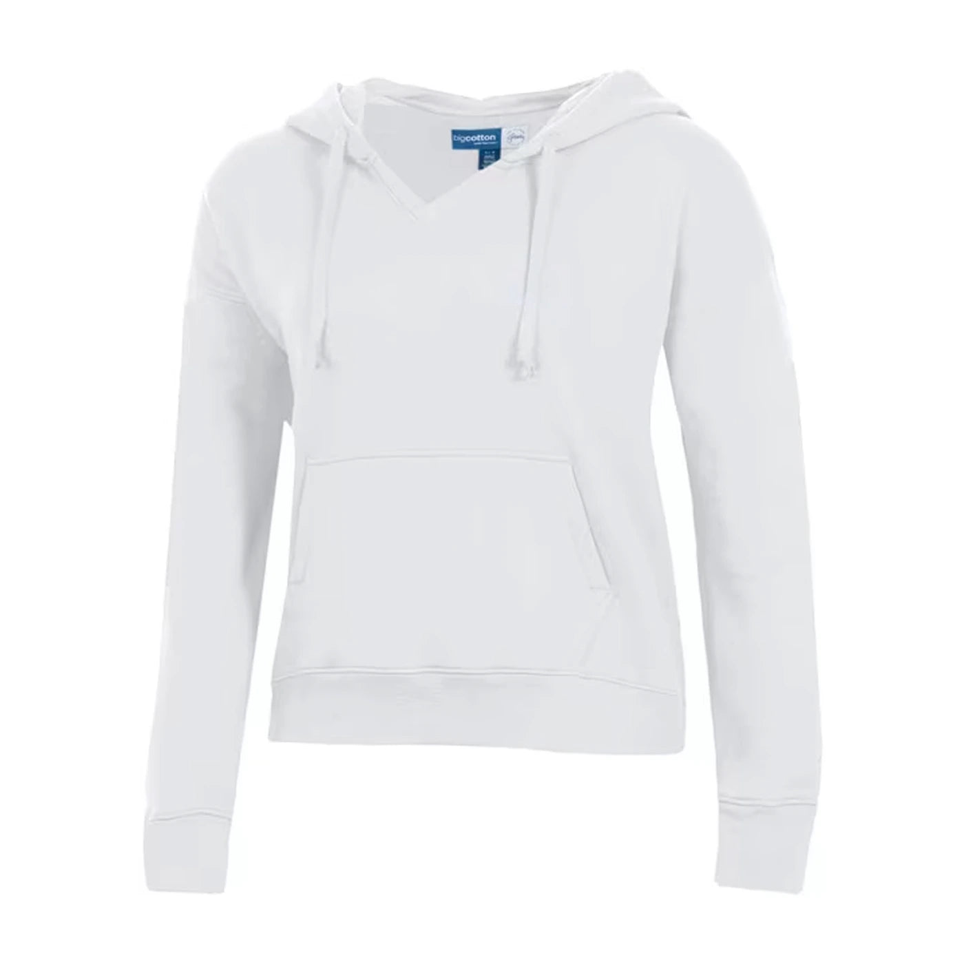 hoodie workout -White Hooded Sweatshirt