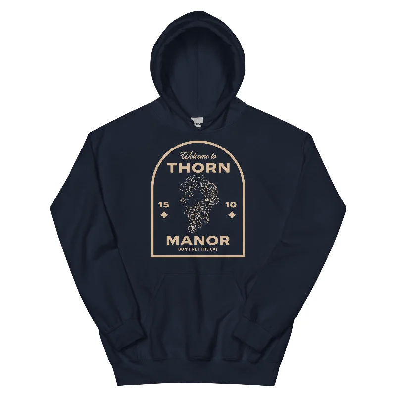 hoodie winter -Thorn Manor Hoodie