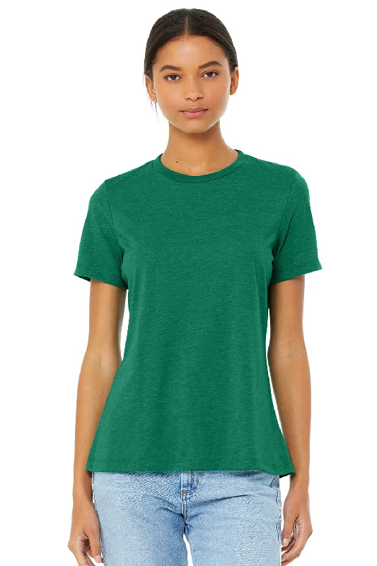 chevron t-shirts sharp -Bella + Canvas Womens Short Sleeve Crewneck T-Shirt - Kelly Green