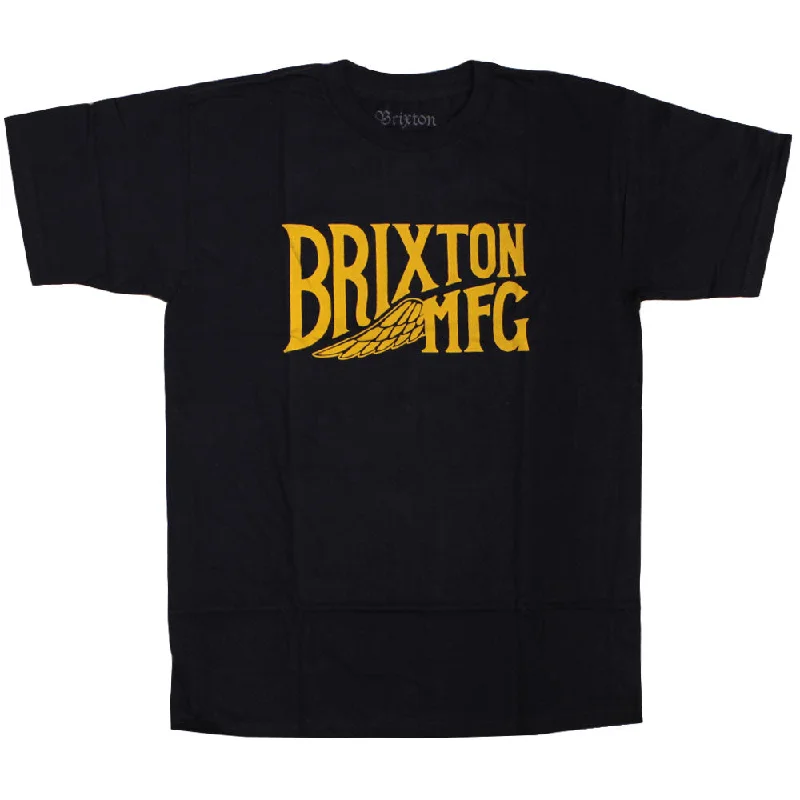 t-shirts for cool -Brixton Girder T-Shirt Navy