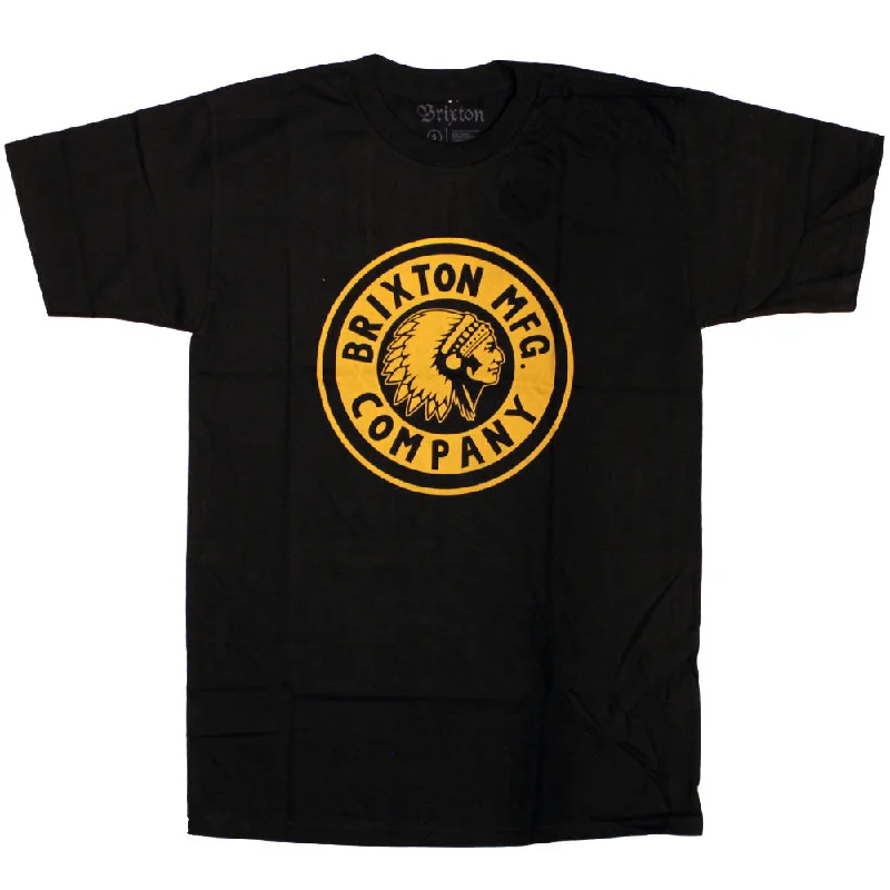 interlock t-shirts sturdy -Brixton Rival T-Shirt Black