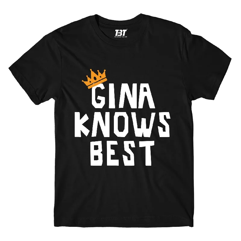 t-shirts with ties -Brooklyn Nine-Nine T shirt - Gina Knows Best