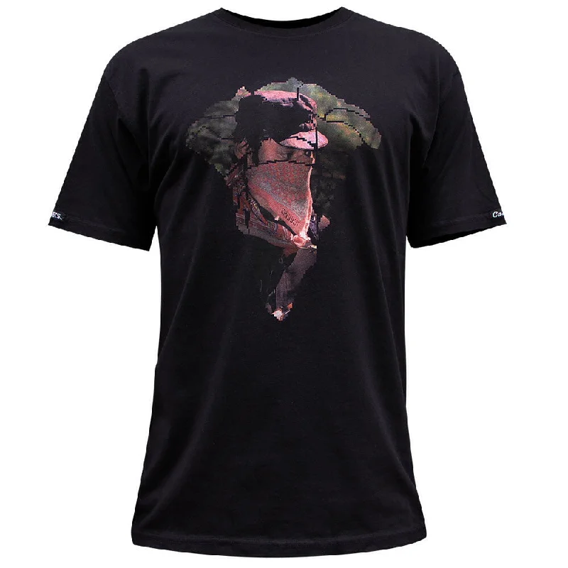 t-shirts for flexible -Crooks & Castles Rebel Medusa T-Shirt Black