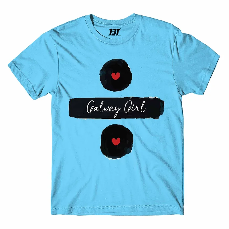 cheap t-shirts affordable -Ed Sheeran T shirt - Galway Girl